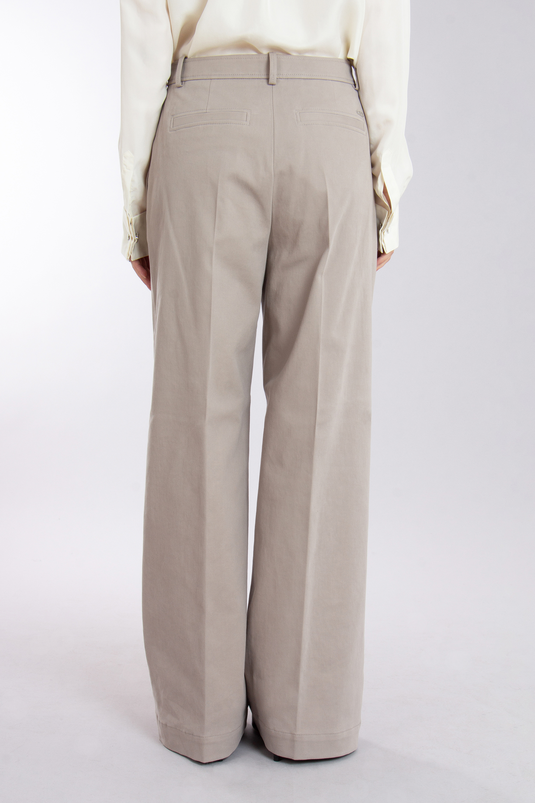 BOSS Relaxed Fitt Cotton Stretch Twill Pants Tiana