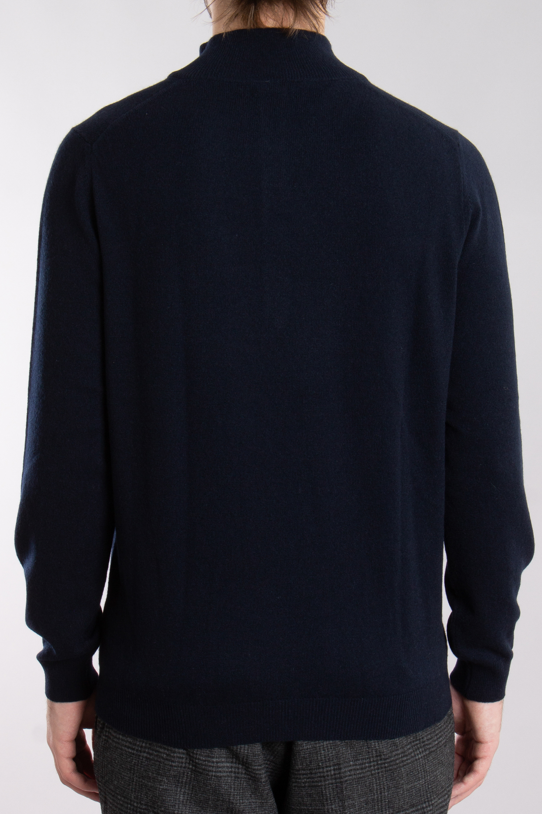 AIDA BARNI Cashmere Mock Neck Sweater