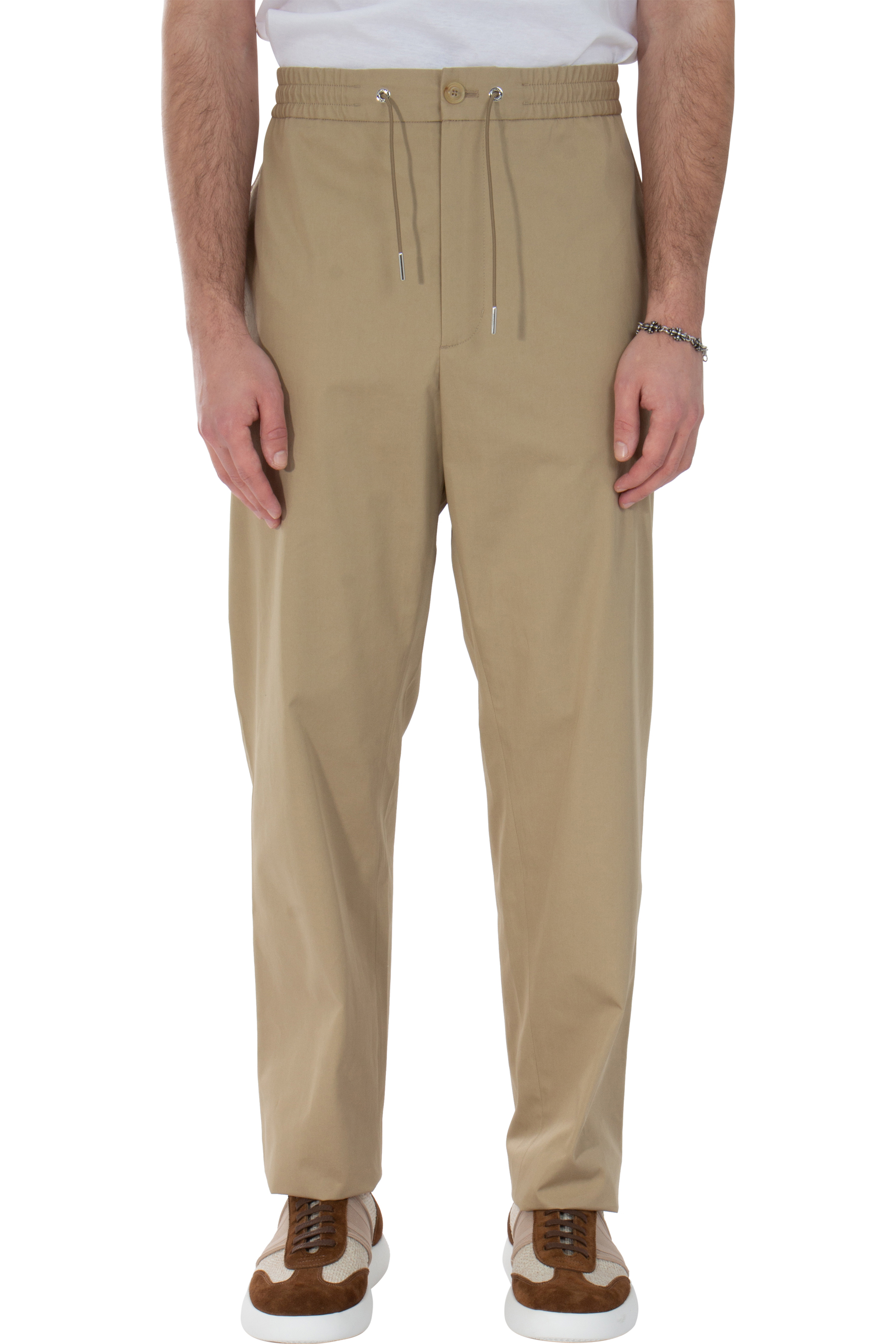 MONCLER Cotton Gabardine Pants