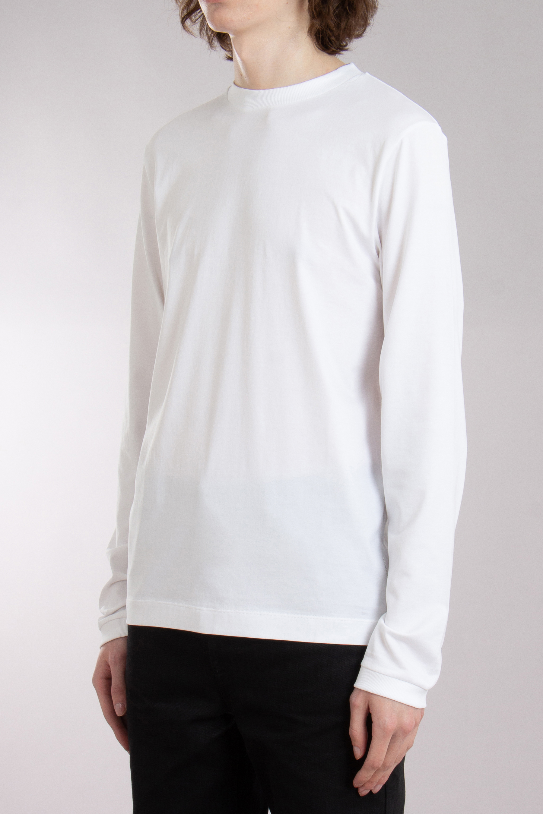 TRUSTED HANDWORK Supima Cotton Jersey Long Sleeve T-Shirt