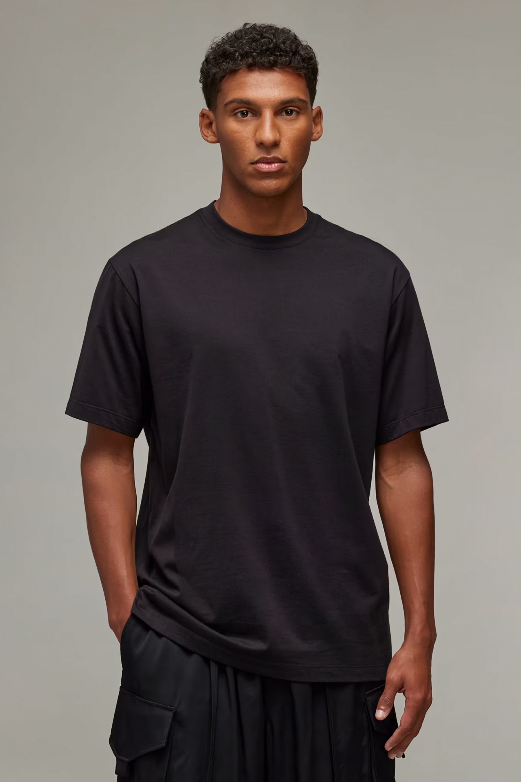 Y-3 U Graphic Print Cotton Jersey T-Shirt