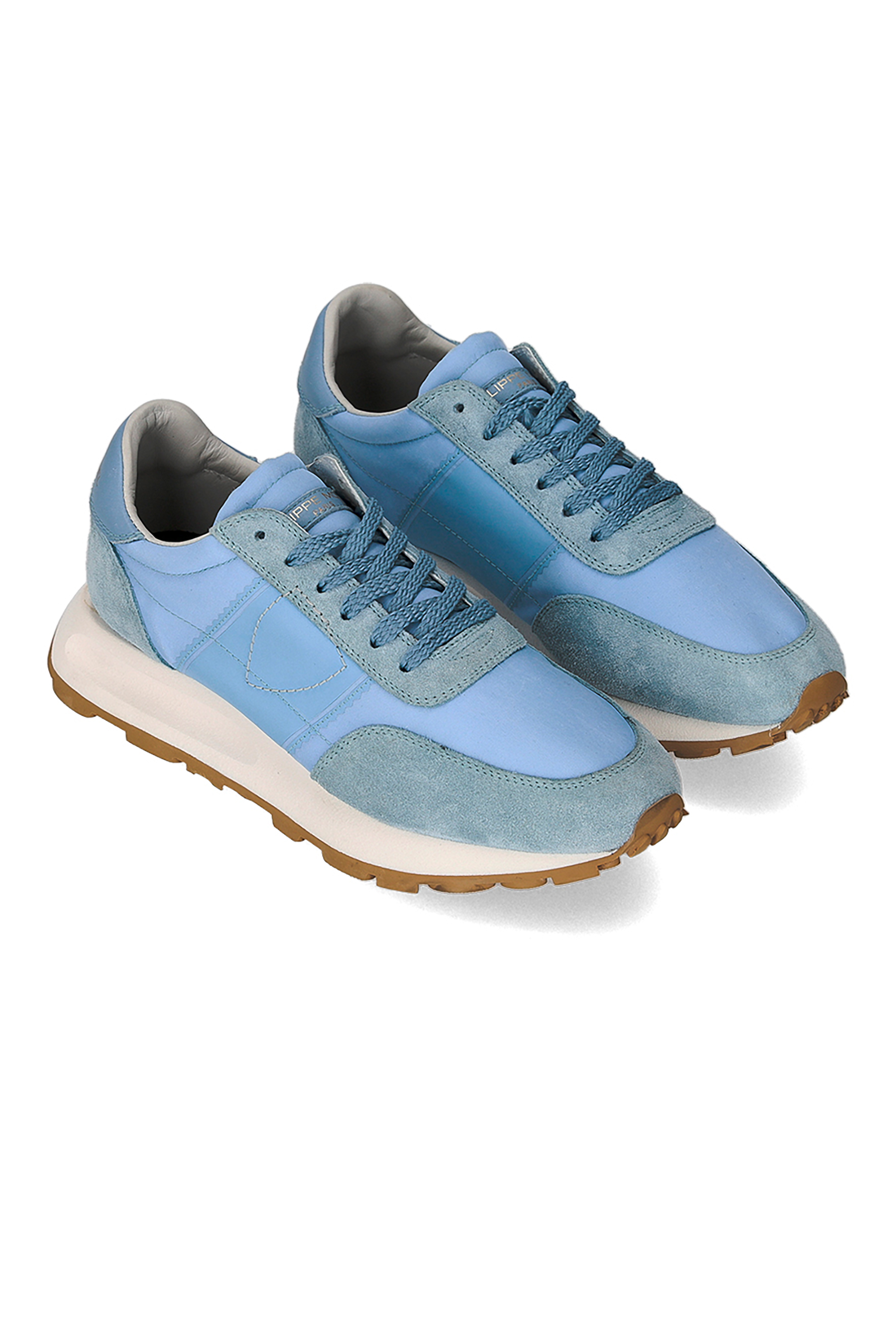 PHILIPPE MODEL Technical Fabric & Suede Sneakers Tour Low