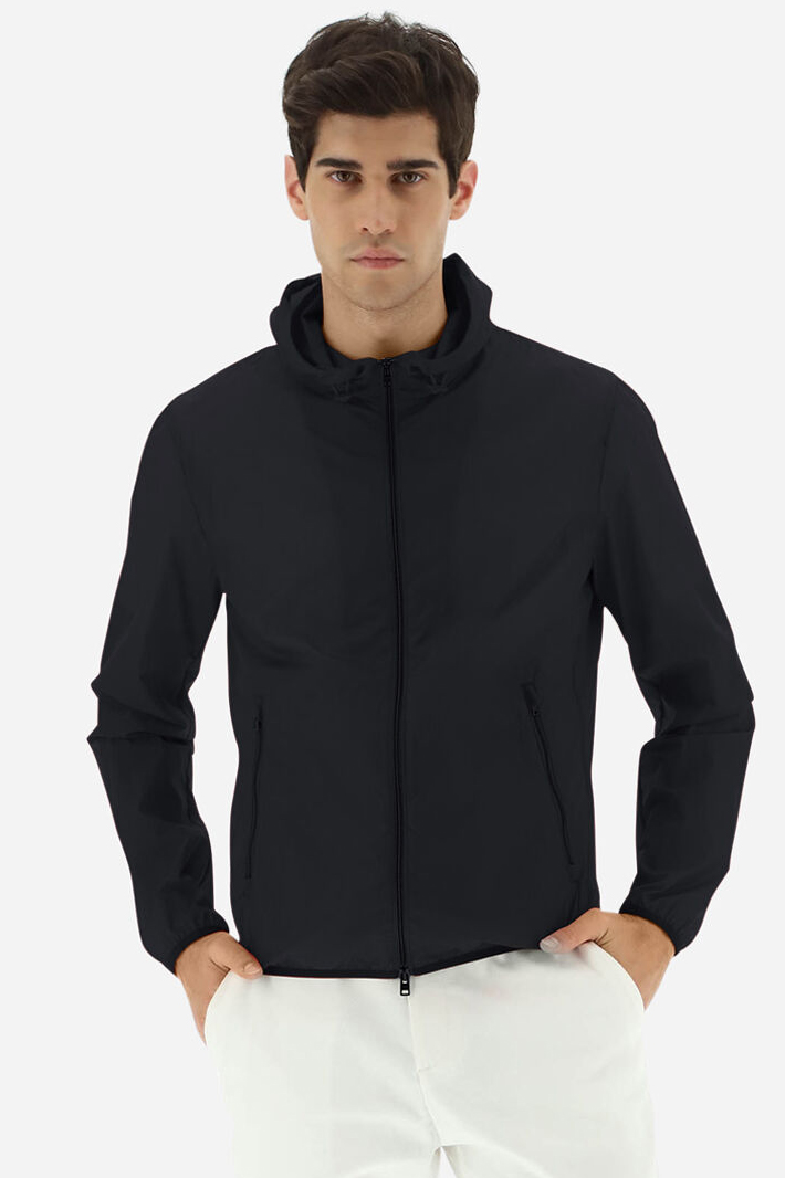 HERNO Hooded Ultralight Sportswear Bomber