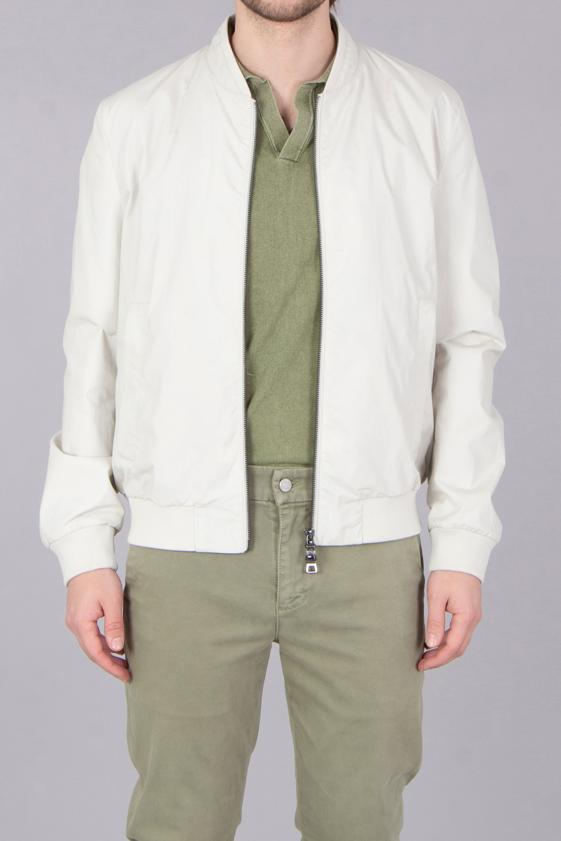 MAXIMILIAN Regular Fit Cotton Bomber Jacket Dave