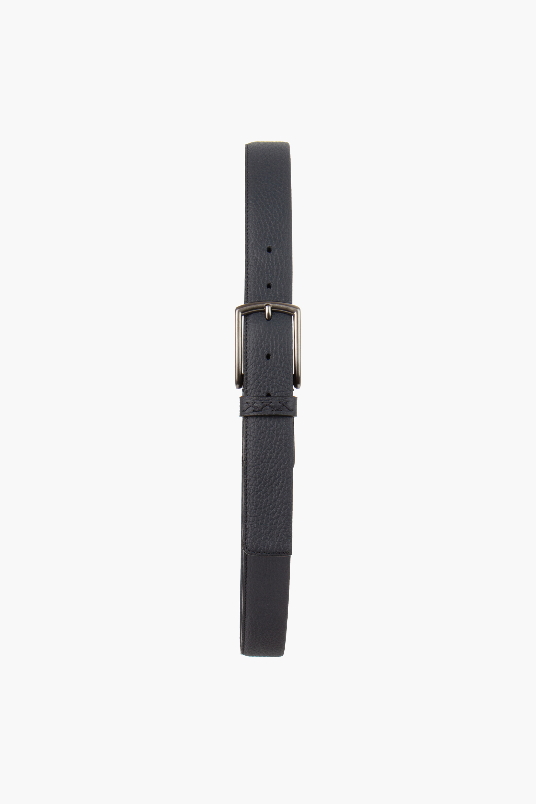 ZEGNA Deerskin Leather Belt