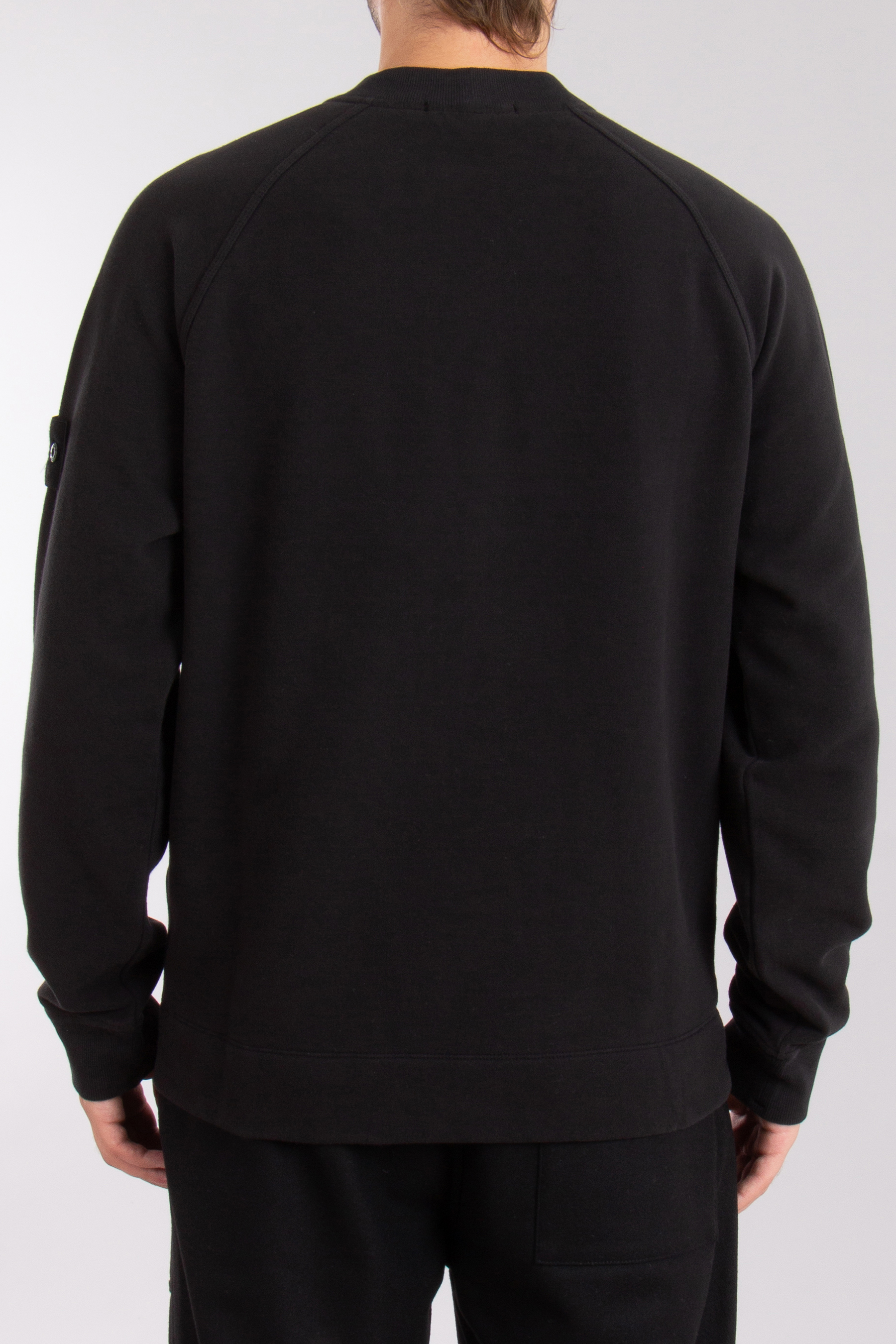 STONE ISLAND Ghost Piece Organic Cotton Stretch Sweatshirt