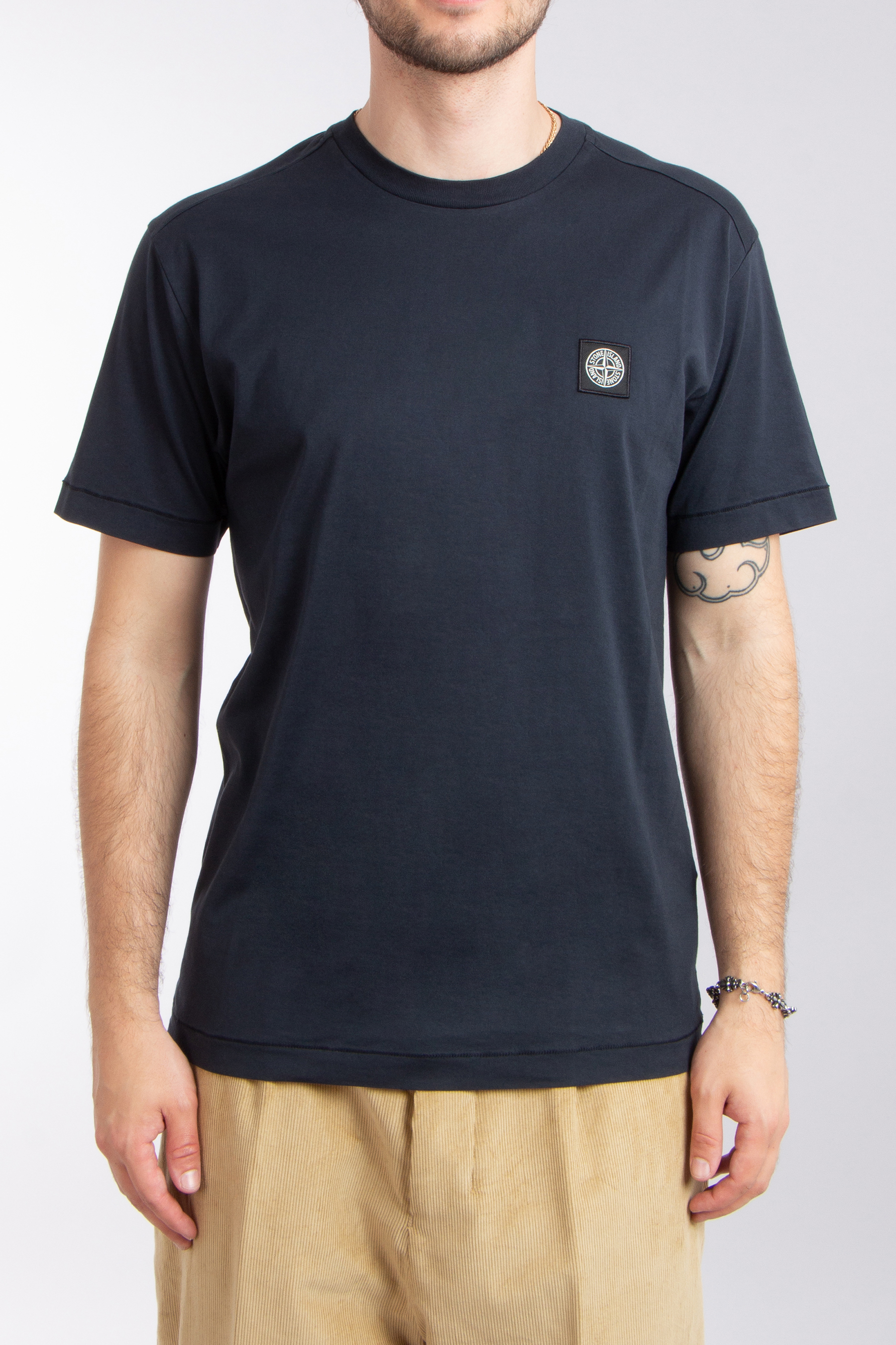 STONE ISLAND Cotton Jersey T-Shirt