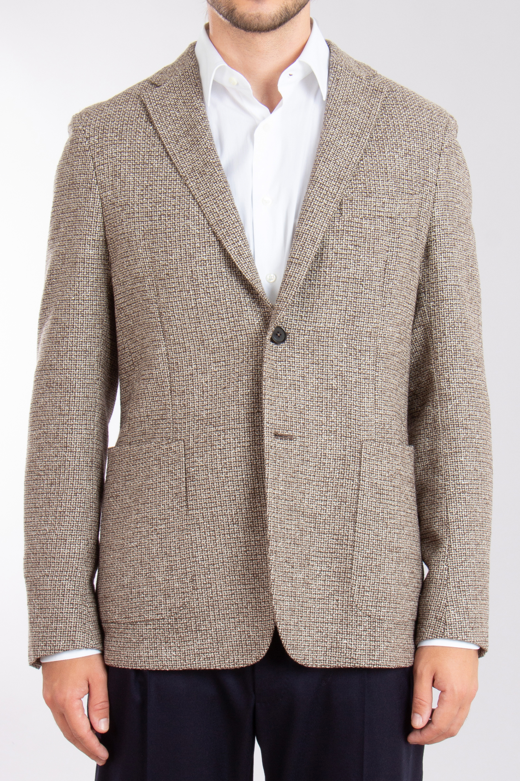 ZEGNA Wool-Silk-Cashmere Blend Jacket