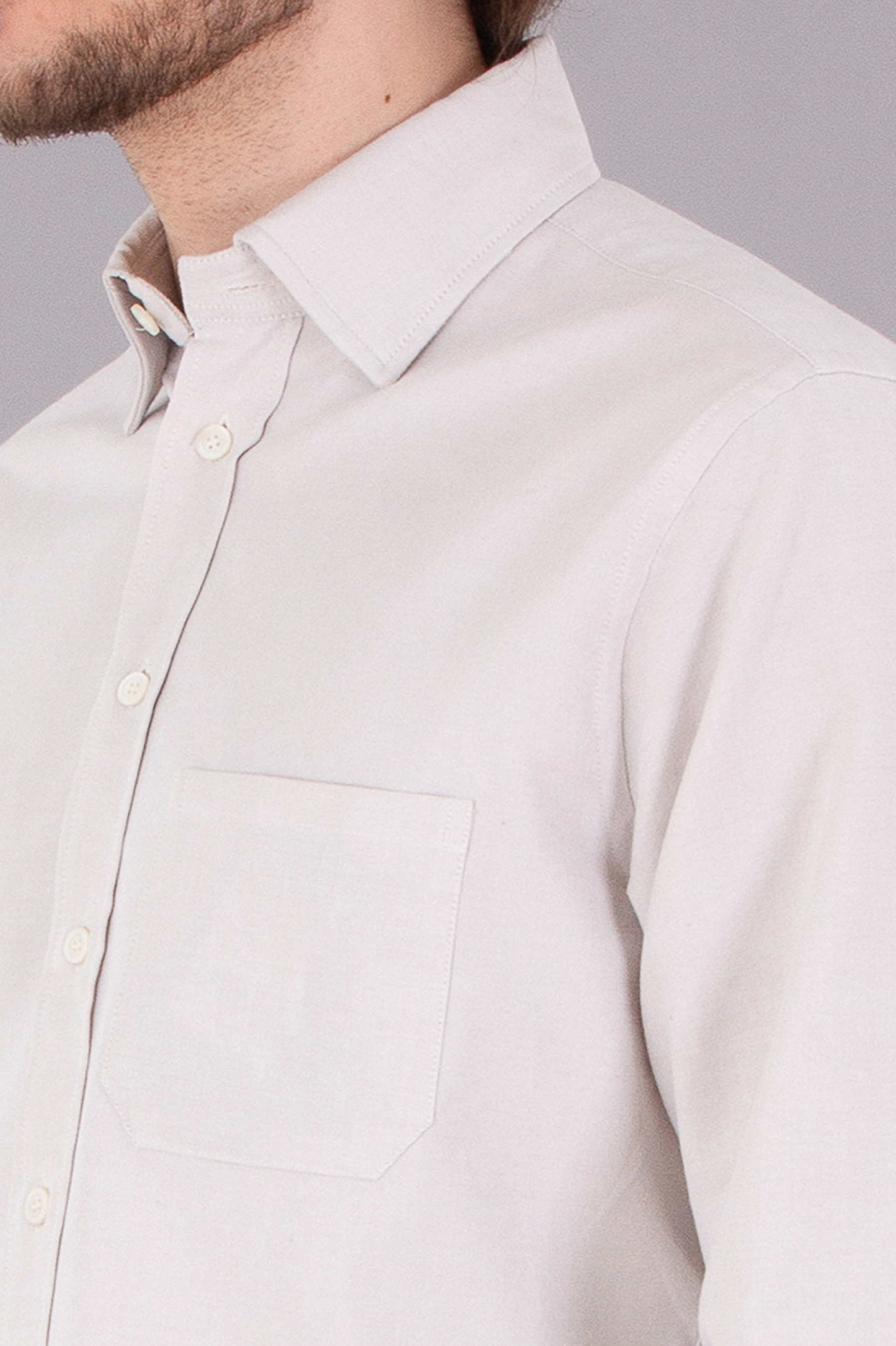 SEASE Regular Fit Cotton Button-Down-Shirt