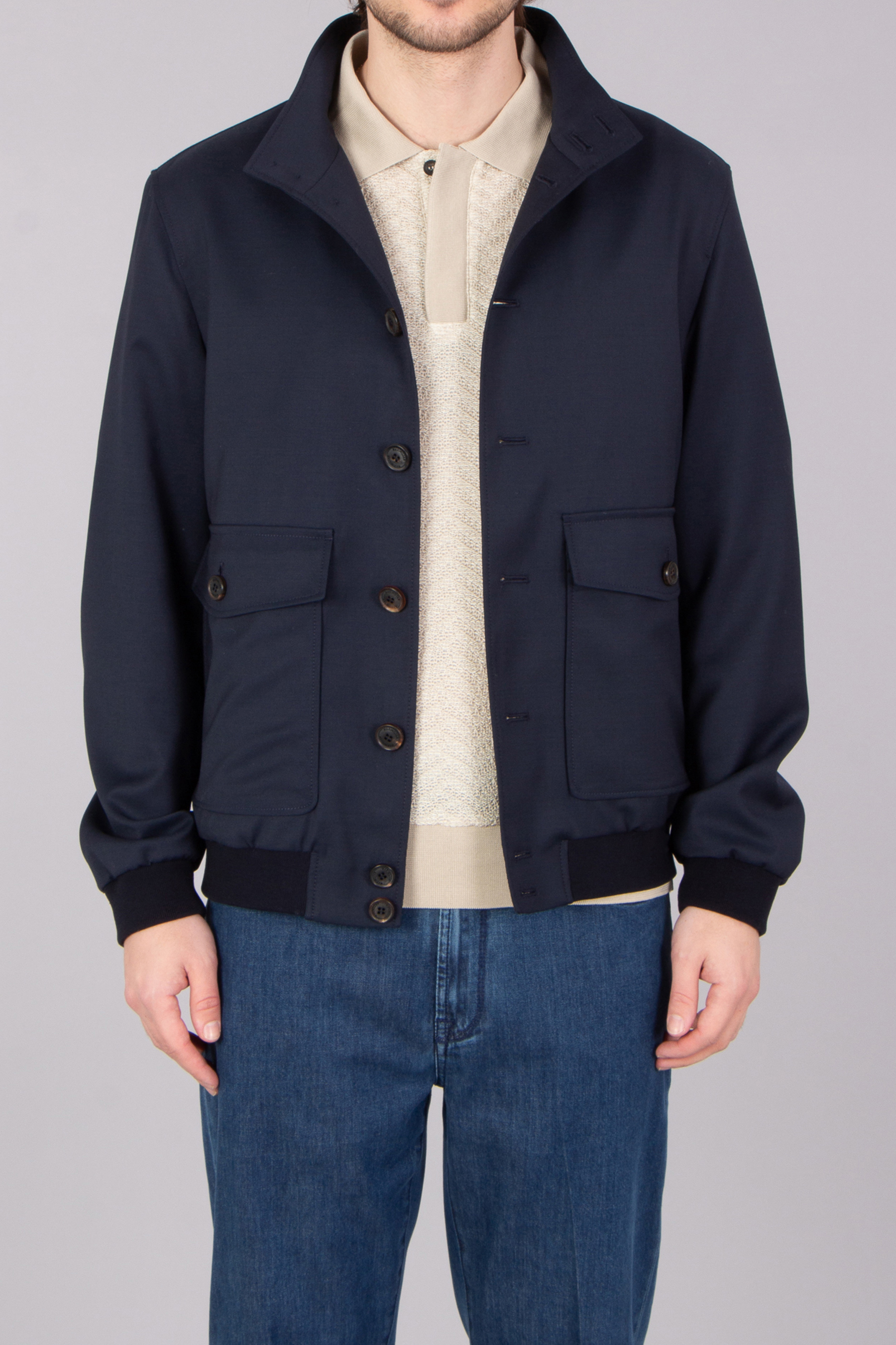 MAXIMILIAN Regular Fit Rain System Virgin Wool Jacket Hamilton