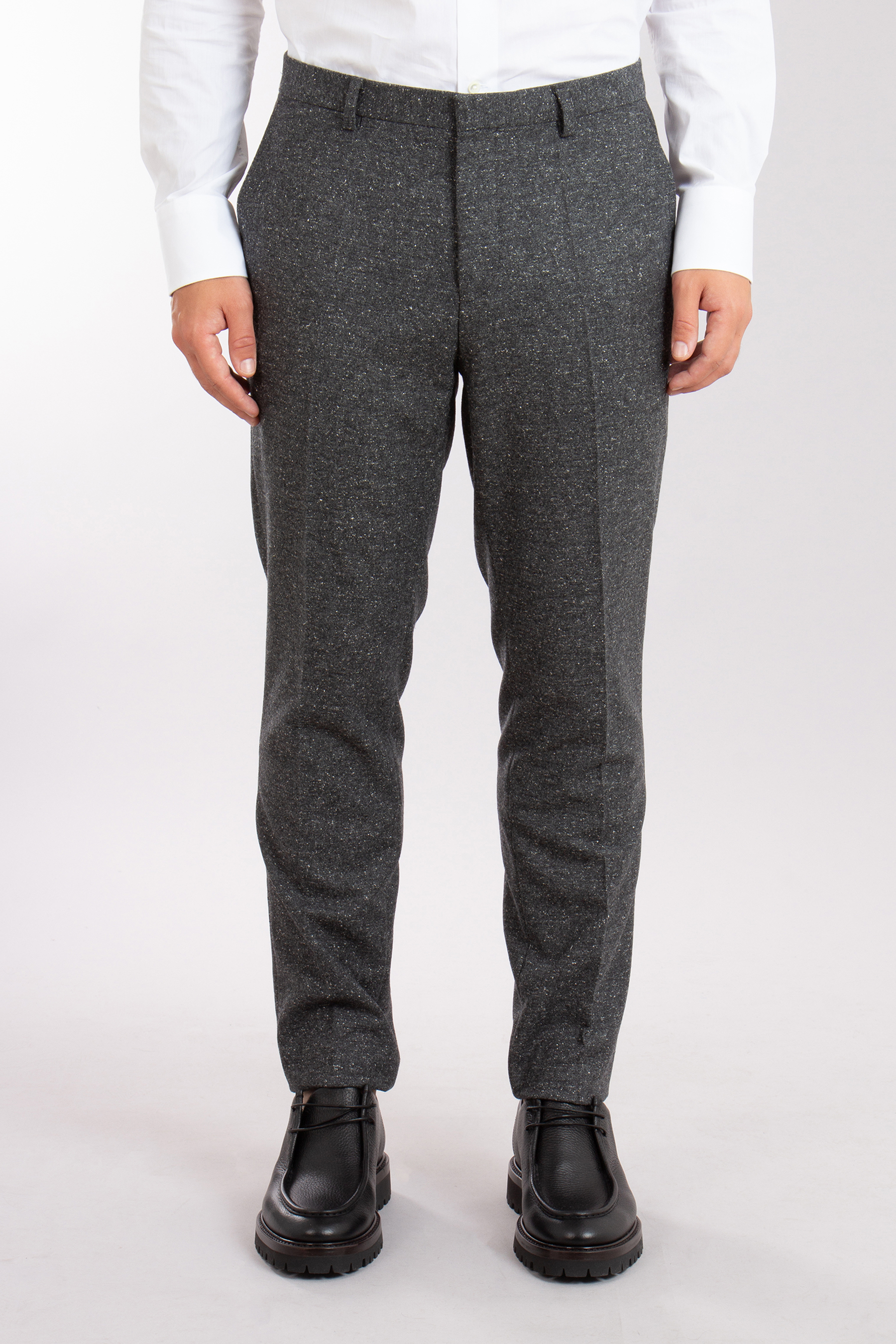 HUGO Extra Slim Fit Wool-Silk-Blend Pants Hesten