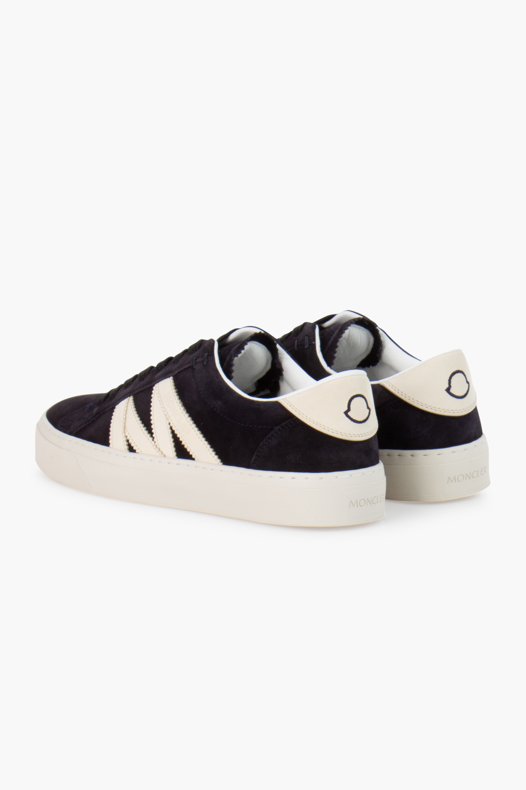 MONCLER Suede & Nubuck Leather Sneakers Monaco2