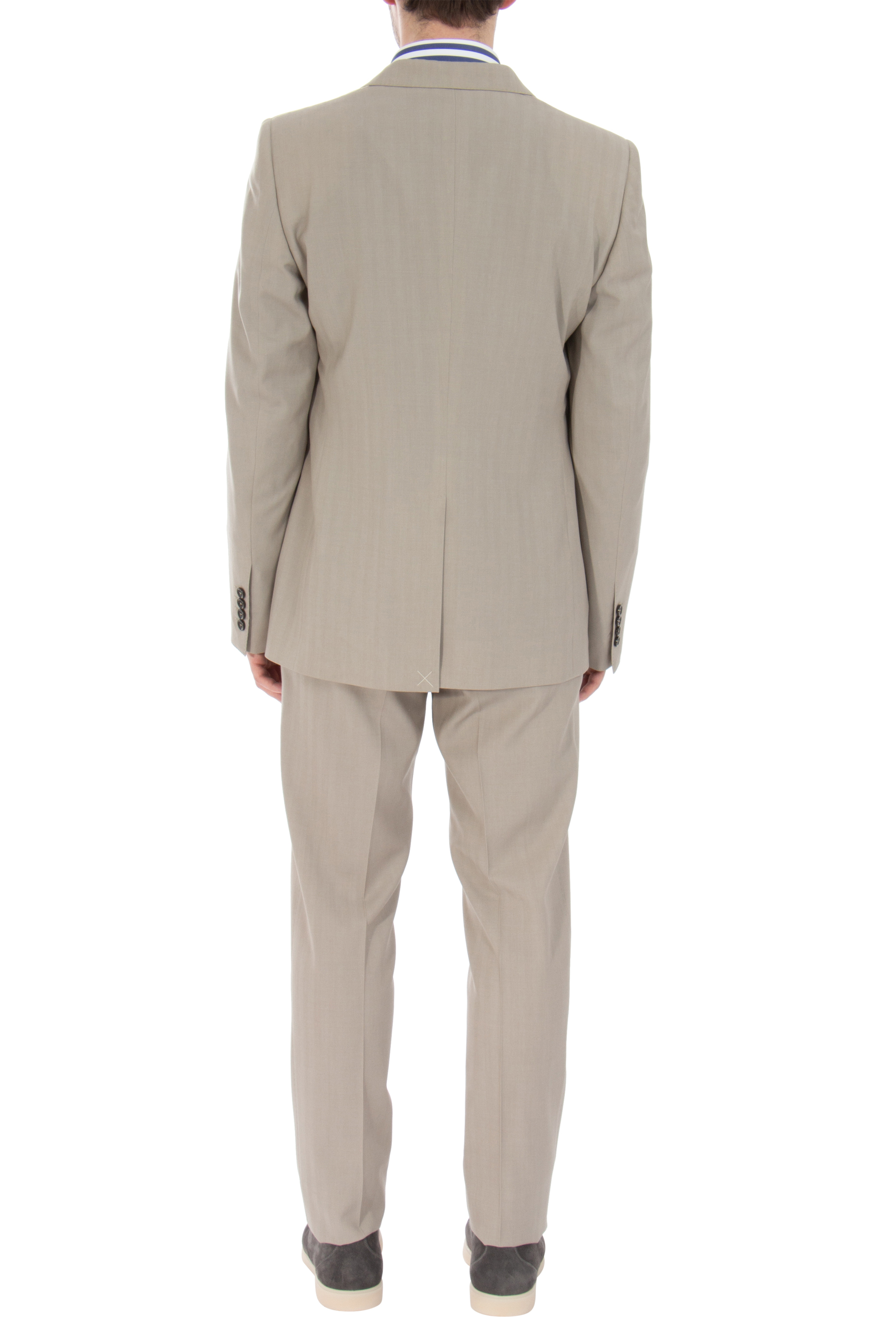 DOLCE & GABBANA Virgin Wool Suit Martini