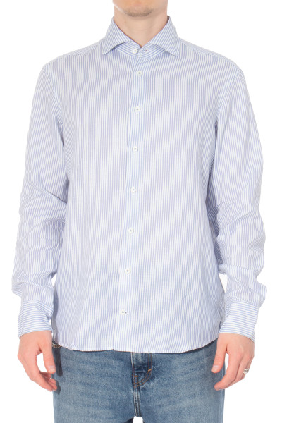 VAN LAACK Striped Linen Shirt