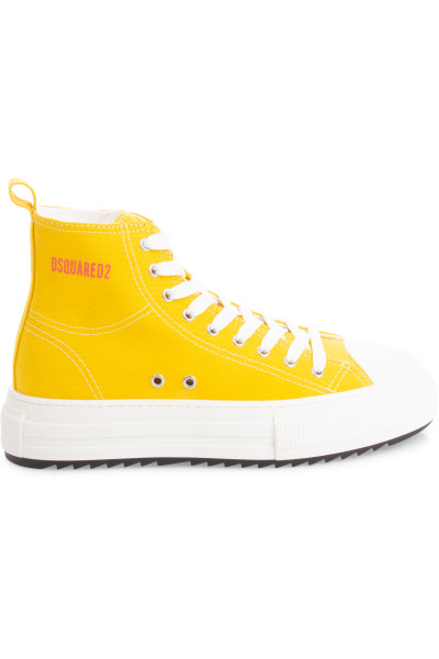 DSQUARED2 High Top Canvas Sneakers Berlin