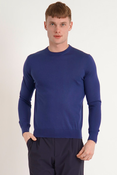 COLOMBO Cashmere Silk Round Neck Sweater