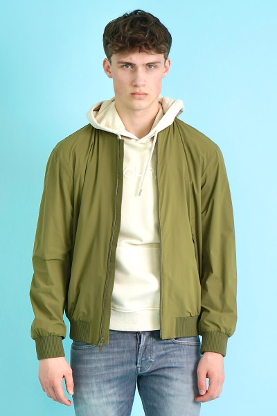 WOOLRICH Matt Stretch Bomber Jacket