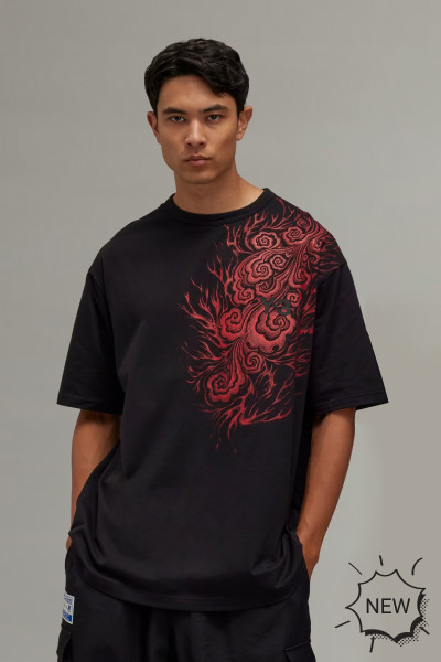 Y-3 X JFA Printed Cotton T-Shirt