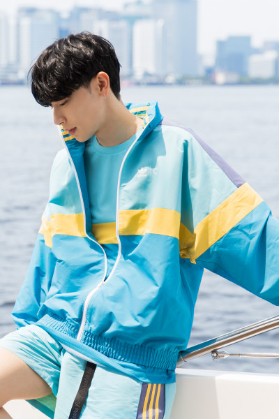 adidas human made windbreaker