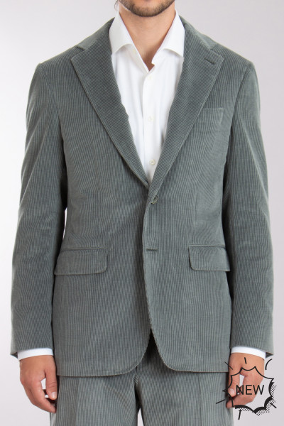 CANALI Cotton-Cashmere-Stretch Corduroy Suit Kei