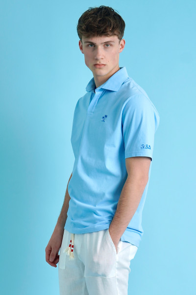 MC 2 SAINT BARTH Cotton Polo Shirt Brighton