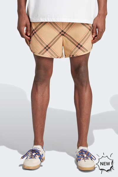 ADIDAS X Wales Bonner Checked Cotton Shorts