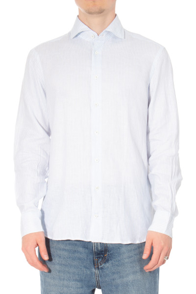 VAN LAACK Striped Linen Shirt