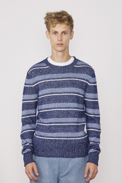 OFFICINE GÉNÉRALE Cotton Lyocell Sweater Marco