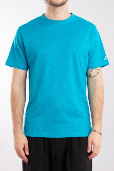 MC 2 SAINT BARTH Linen T-Shirt Ecstasea