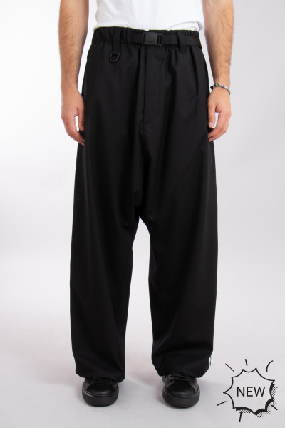 Y-3 Recycled Polyester-Wool Blend Track Pants