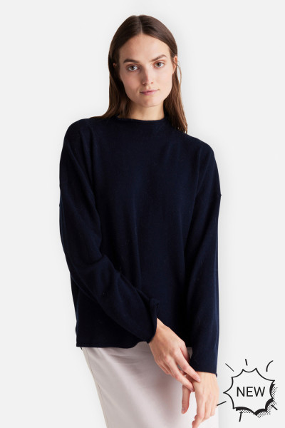 IHEART Fine Wool-Cashmere Knit Sweater Hornonella