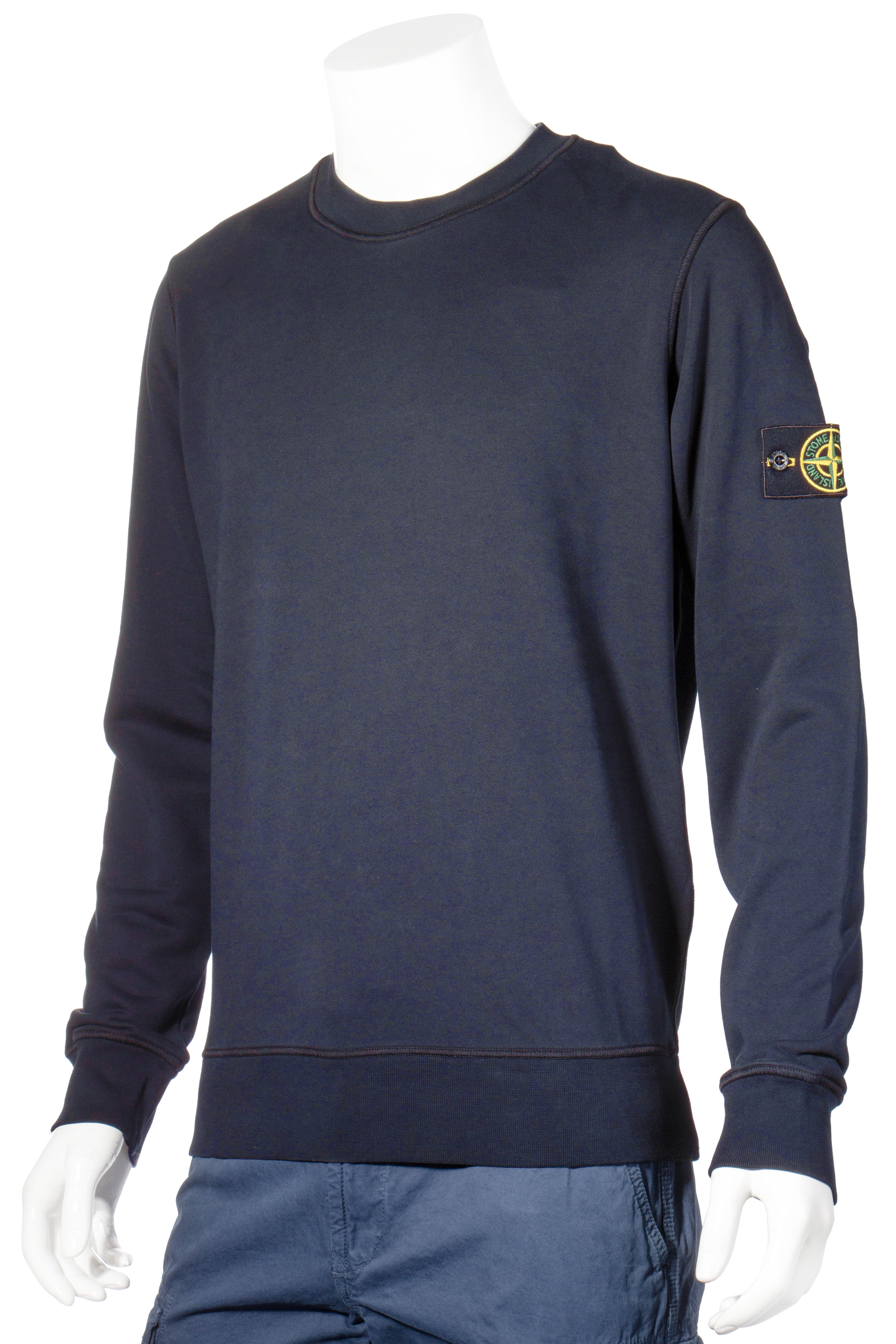 stone island basic sweatshirt