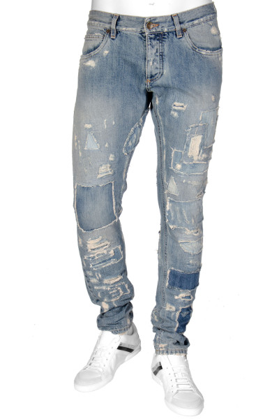 dolce gabbana distressed jeans