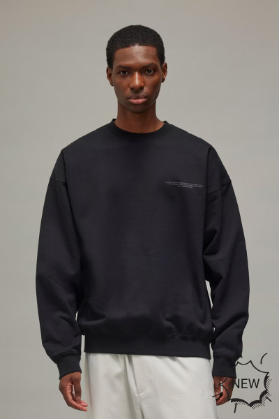 Y-3 Printed Cotton Blend French Terry Sweatshirt