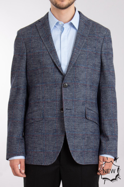 ETRO Checked Cotton-Silk-Alpaca-Blend Jacket