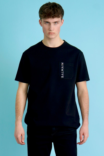 BALMAIN Organic Viscose Blend T-Shirt