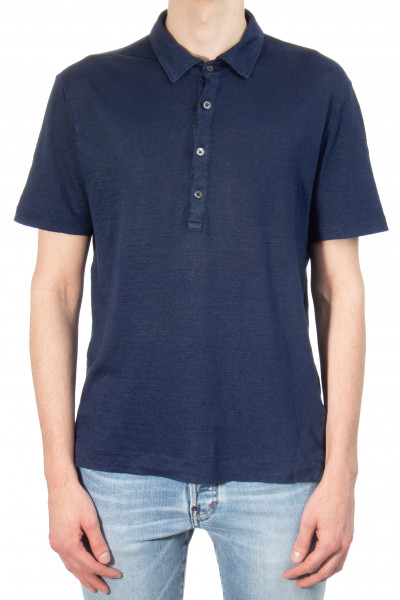 BOGLIOLI Linen Poloshirt