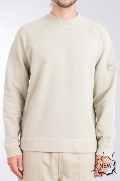 STONE ISLAND Ghost Piece Organic Cotton Stretch Sweatshirt