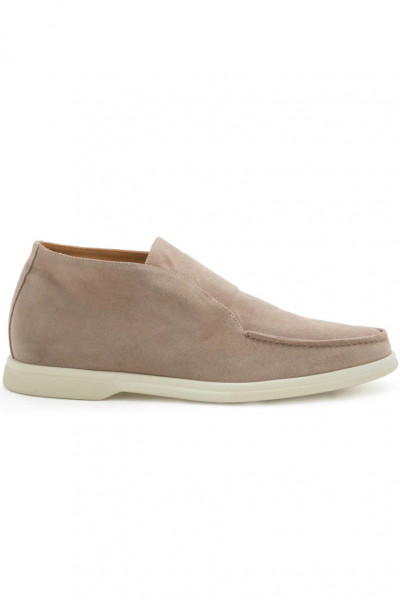 FABIANO RICCI Suede Mid Loafers