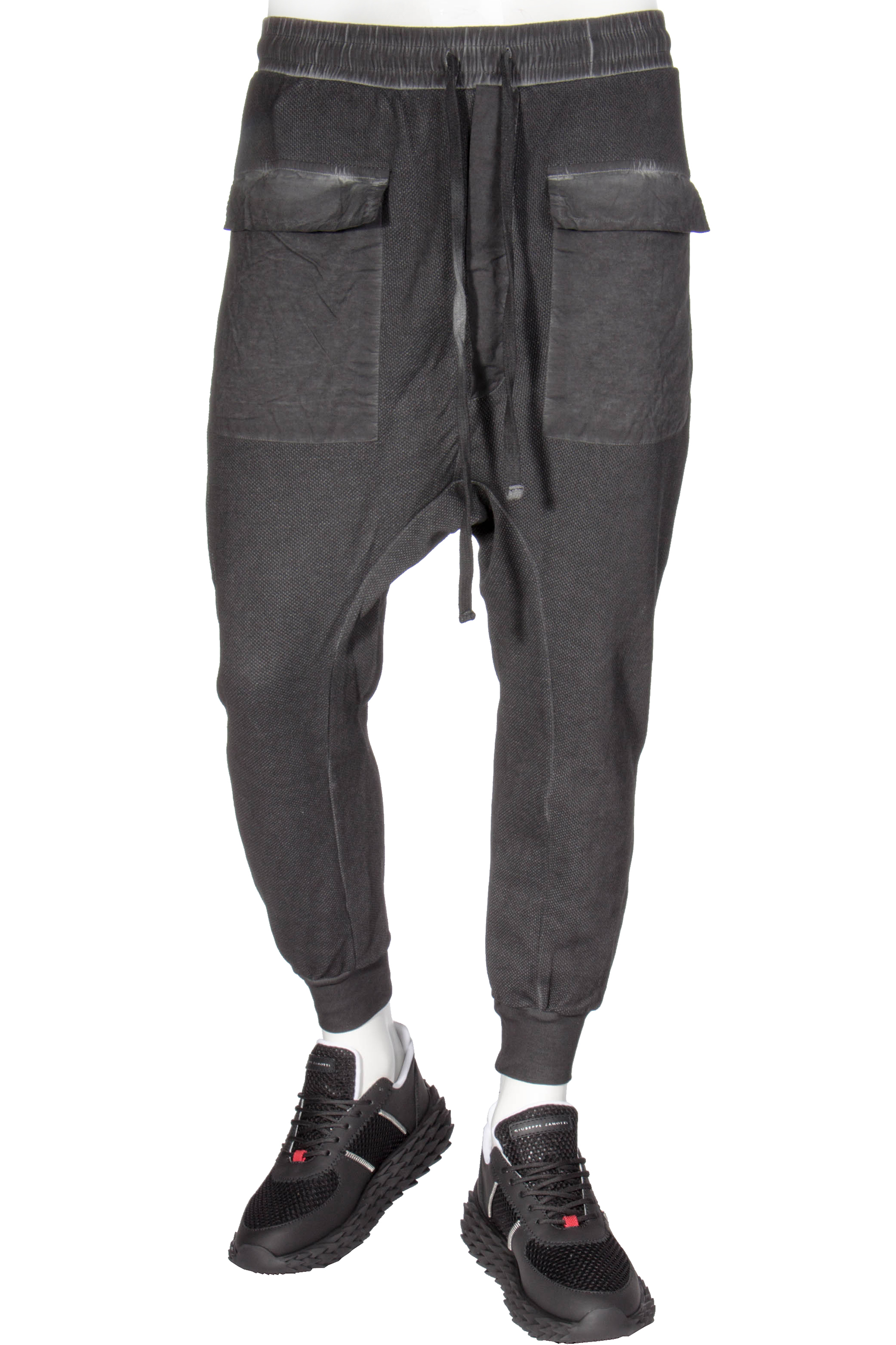 black sweatpants with pockets