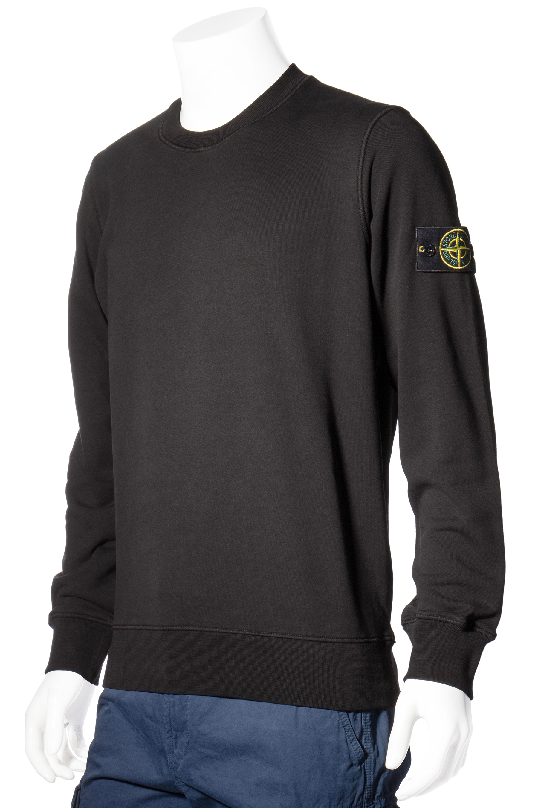 stone island basic sweatshirt