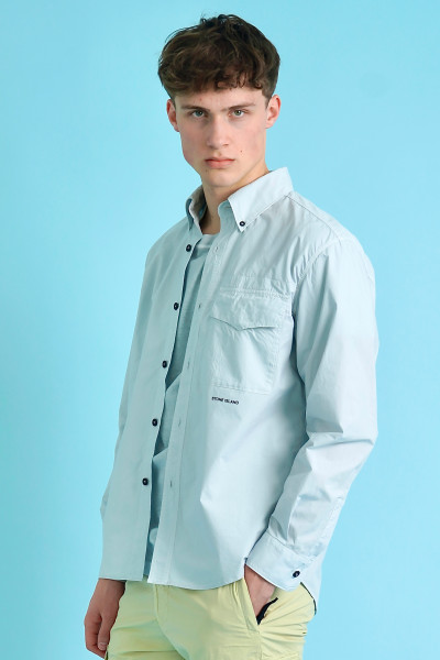 STONE ISLAND Cotton Cloth Shirt