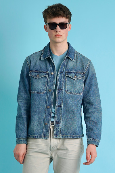 TOM FORD Cotton Denim Shirt Jacket