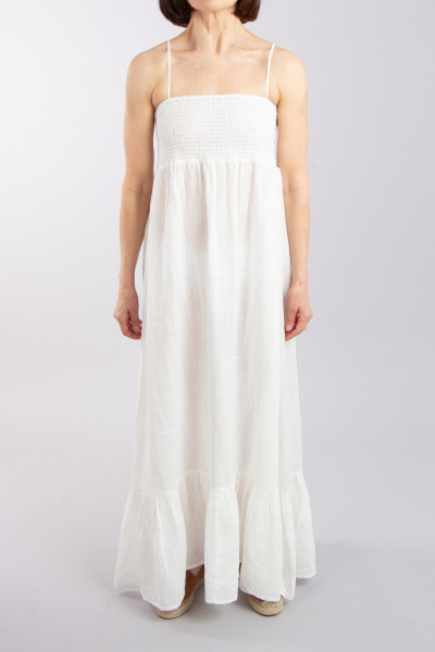 MC 2 SAINT BARTH Linen Maxi Dress Jemma