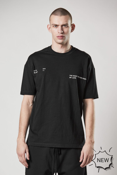 THOM KROM Printed Cotton Jersey T-Shirt