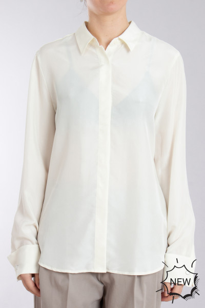 0039 ITALY Sandwashed Silk Blouse Odelle Cuff