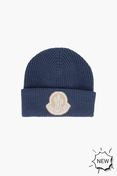 MONCLER Cordonnet Wool Beanie