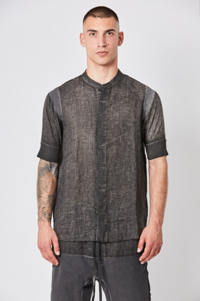 THOM KROM Stand Up Collar Shirt