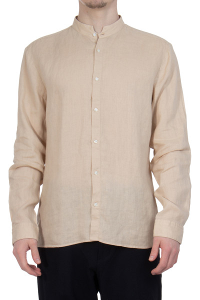 HUGO Elvory Slim Fit Linen Shirt