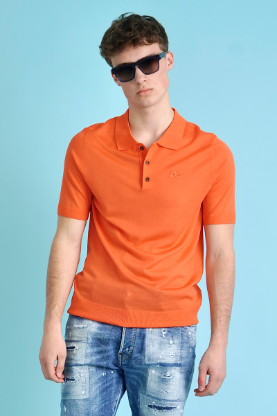 DSQUARED2 Virgin Wool Knit Polo